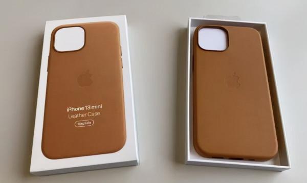 蘋果 iPhone 13 mini 專用皮革保護殼使用感受：價格合理