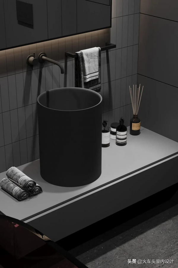 高階黑公寓設計，酷