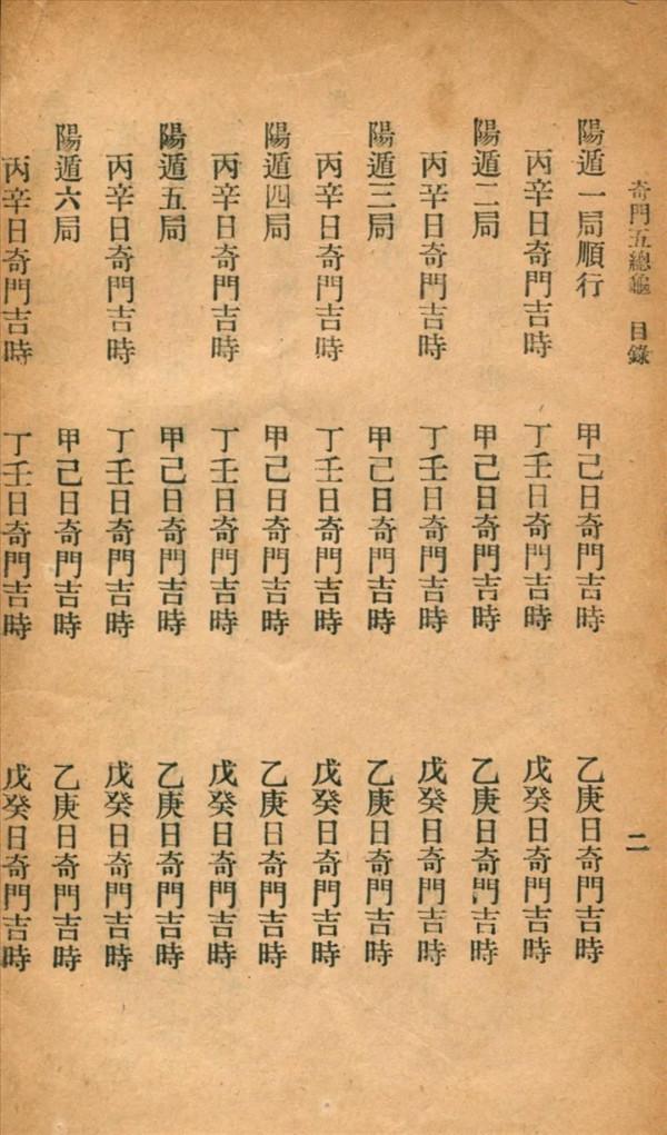 奇門五總龜秦慎安校勘