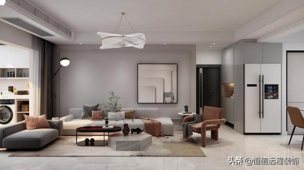 110m²現代簡約風·永不過時的現代簡約風