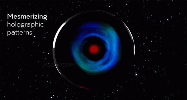 旋轉硬幣，星圖陀螺般展現