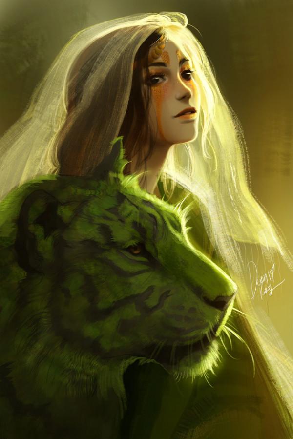 30幅神奇的插畫 概念藝術家 Devin Elle Kurtz 藝術創作