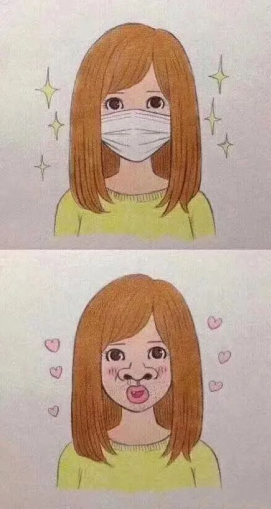 網路帥哥？口罩焊死？為什麼鼻子醜的人無法好看？