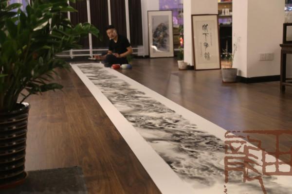 由龍辛丑鉅作《九龍圖》記錄