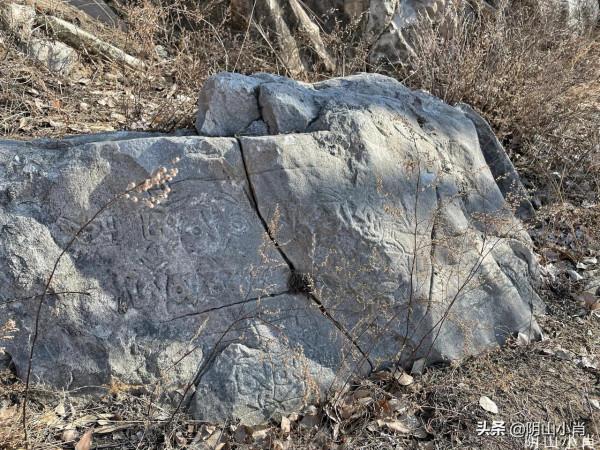 探尋拍攝包頭固陽縣銀號鏨字石刻