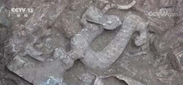 虎年限定！三星堆又上新，“虎頭龍身”還叼著一把刀