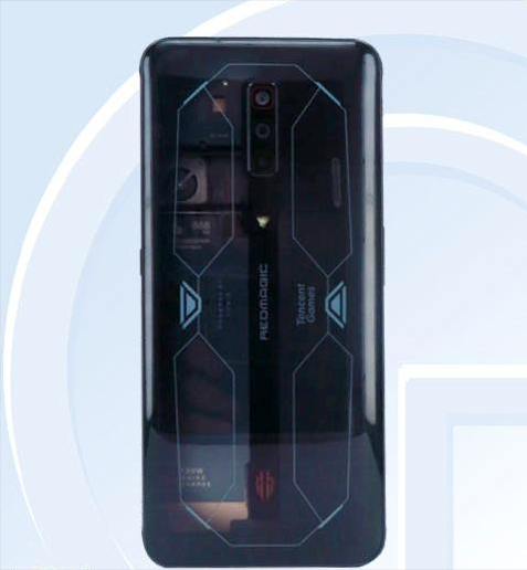 紅魔7手機曝光一款透明版的設計