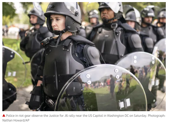 遠低於預期？美國會大廈集會只來了不到500人 組織者：被政府嚇的