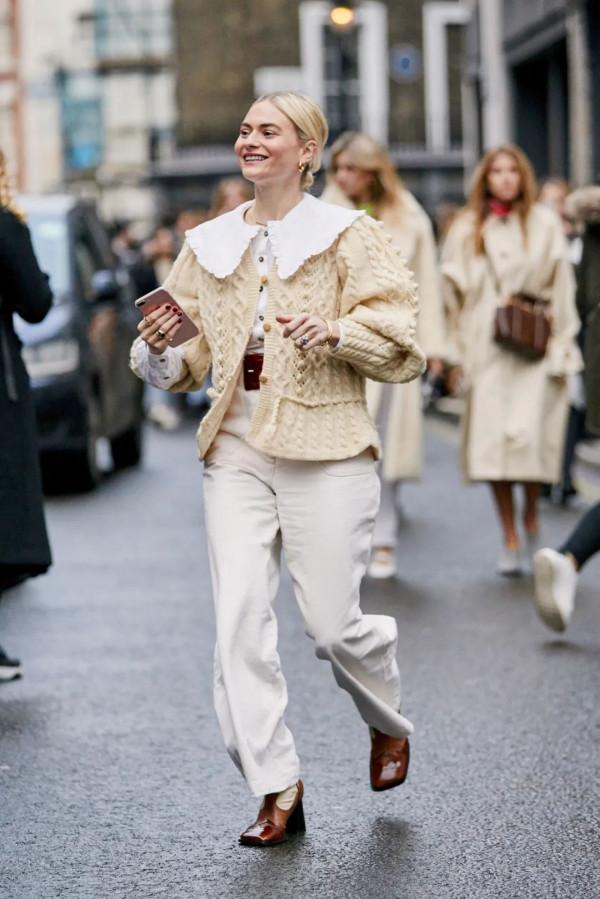 冬天的可愛，藏在彼得潘領裡