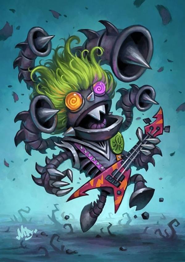 酒館戰棋原畫第四期&mdash;被遺忘的機械