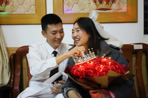 兵哥哥“天花板”級的求婚現場