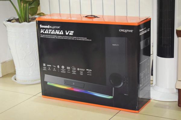 迴音壁二代，升級不加價！創新Katana V2條形三功放遊戲音箱體驗