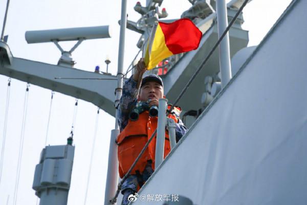 高畫質大圖帶你看艦艇海上訓練