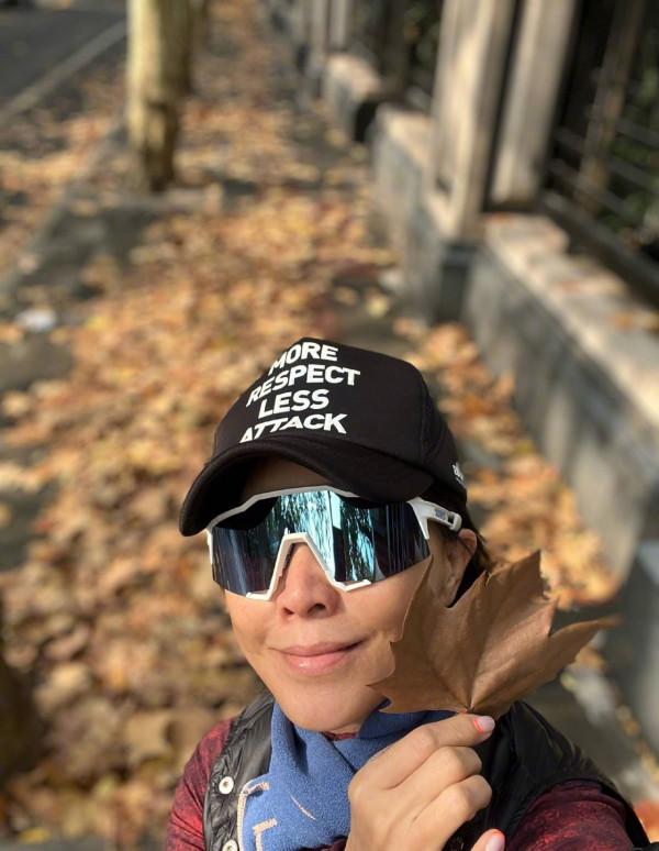 劉嘉玲丁子高結伴長跑9公里 開心曬照稱心曠神怡