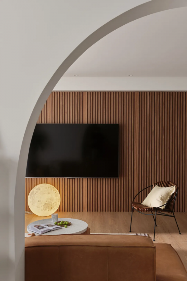 149㎡復古風,拱形門+木格柵背景牆,充滿著自然野趣 149㎡復古風,拱形門+木格柵背景牆,充滿著自然野趣