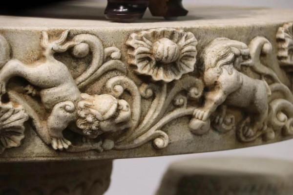 精品庭院石桌.五件套