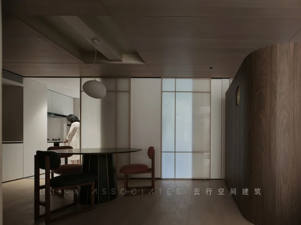 一個東方氣息現代樣貌的居所