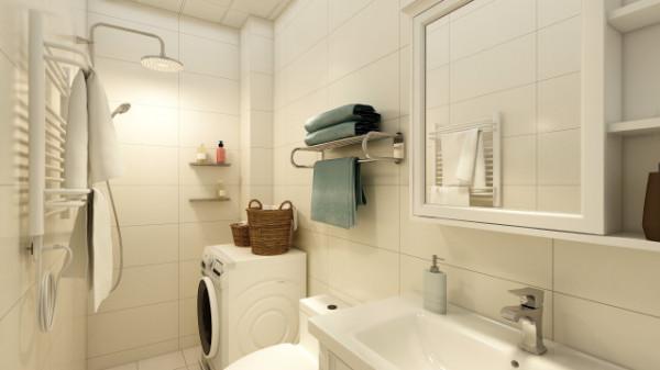 71平簡歐風四居室廚房門洞處放張島臺，炒菜時太方便了