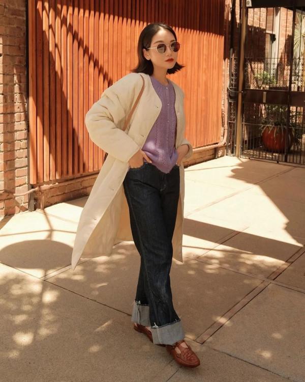 今冬流行“上短+下長”，小個子這樣穿，時髦又顯高