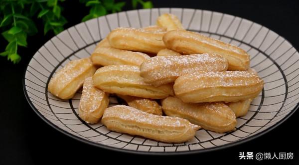 外國人最愛吃的小油條，我不用油炸的方法，吃起來外酥裡軟