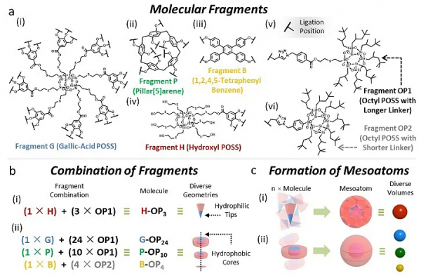 基於精確的有機巨型分子構築多樣化的超晶格