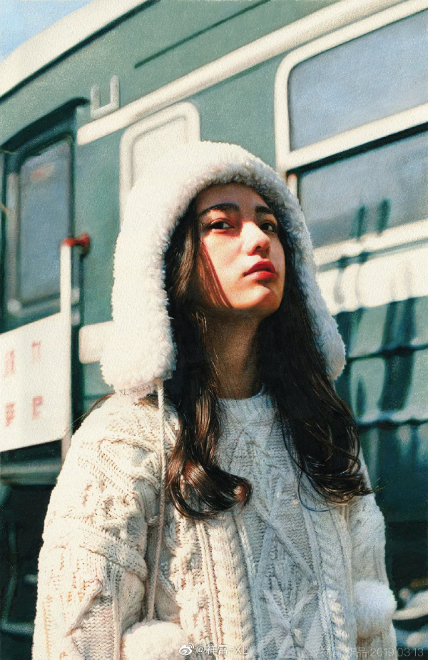 清華美院男神，被稱彩鉛界“冷軍”！他筆下的美少女令人牽魂夢繞