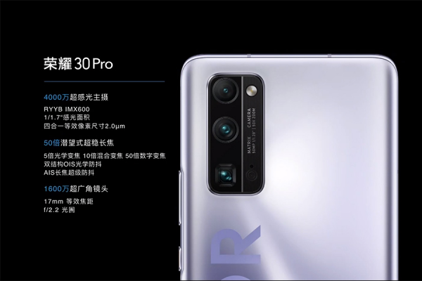 榮耀30 Pro上市一年半價格無比堅挺：3999元還值得買嗎？