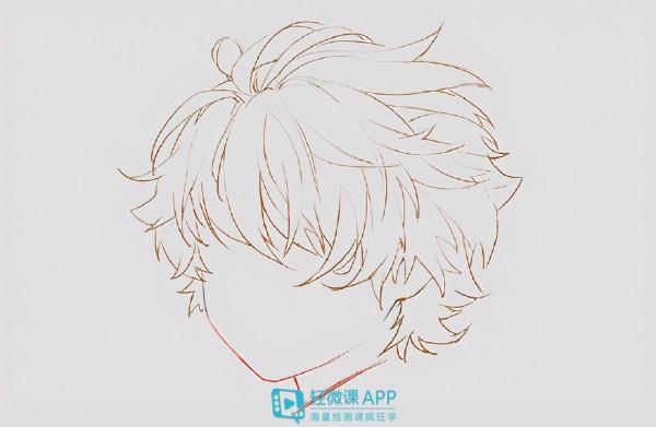 男生頭髮怎麼畫?動漫男生髮型畫法 男生頭髮怎麼畫?動漫男生髮型畫法