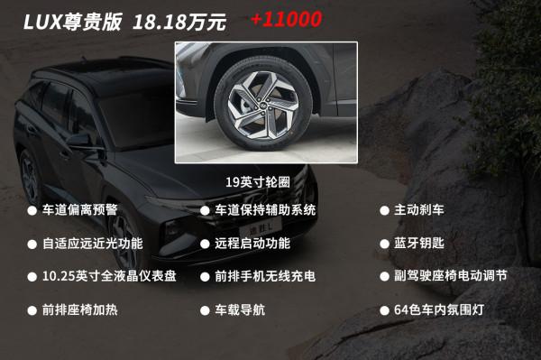 主推1.5T GLX精英版 北京現代全新途勝L購車手冊