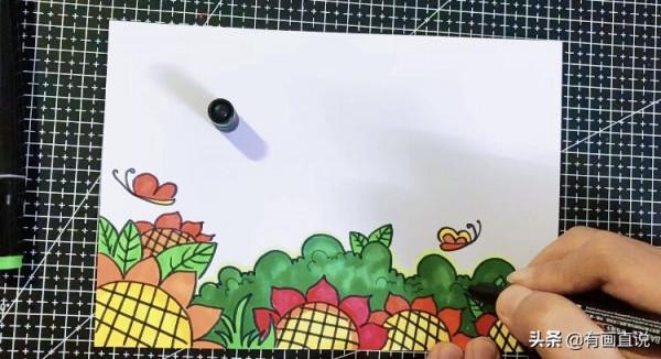 創意兒童畫:分享三款萬能背景畫法,卡通簡筆畫風格,收藏備用 創意兒童畫:分享三款萬能背景畫法,卡通簡筆畫風格,收藏備用