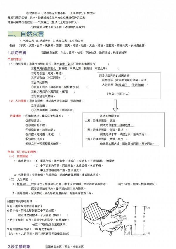 高中地理40分到90分的距離就在這份資料裡，三年通用資料