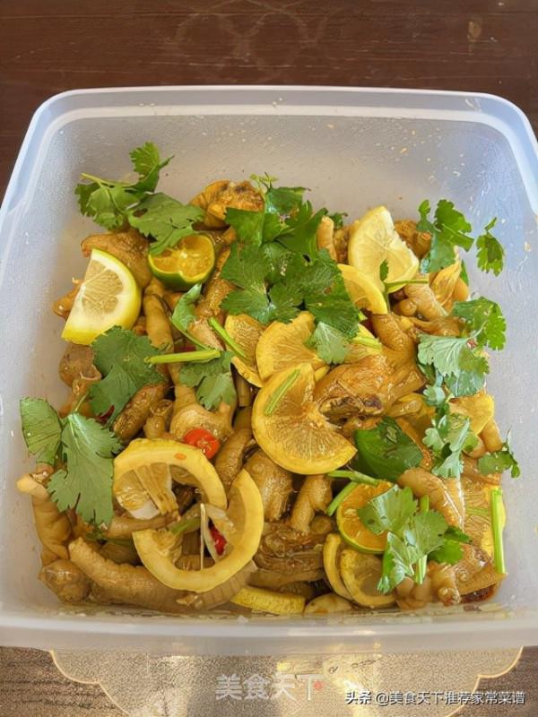 檸檬酸辣鳳爪獨家 美食推薦667期