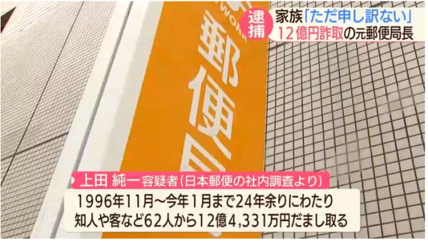 日本小地方郵局局長搖身變土豪,花7000萬吃喝,幾個億買房!還有21輛車 日本小地方郵局局長搖身變土豪,花7000萬吃喝,幾個億買房!還有21輛車