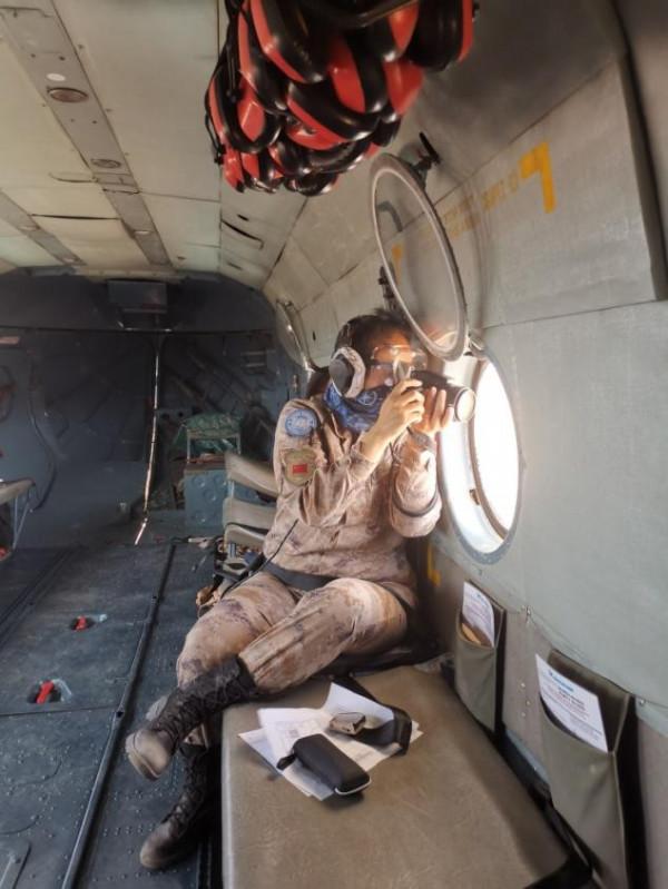 綻放在西撒哈拉的中國玫瑰