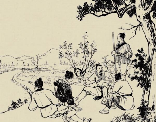 民間故事：老漢救了青蛇，夜裡夢到青衣老者，老者說，別蓋那間房