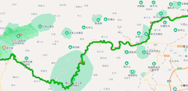 京郊藏了一條絕美國道，承包了京城最美秋色，秋意正濃，如詩如畫