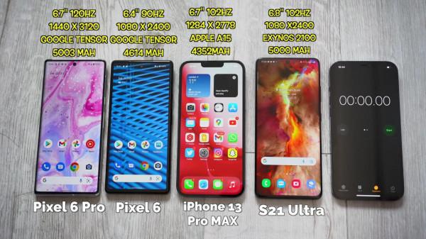 恭喜了，iPhone13ProMax！安卓大哥都不是你對手