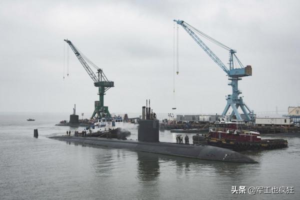 美國製造業衰落了嗎？這家船廠同時操作著26艘核動力艦艇