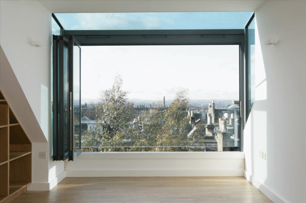 摺疊門封窗，這是我“夢寐以求”的封窗法，任意切換連陽臺也省了