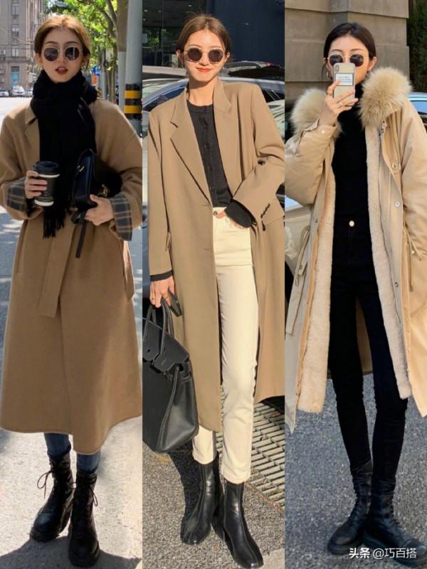 秋冬天穿衣不要慌，碼住這27套日常穿搭，每天都能變著法的美