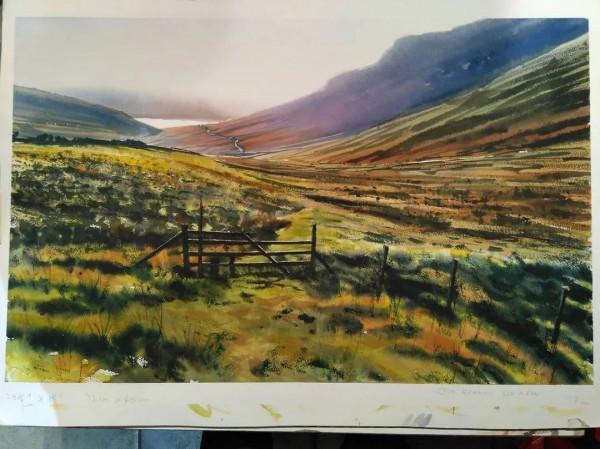 厲害的約·道登水彩風景畫欣賞