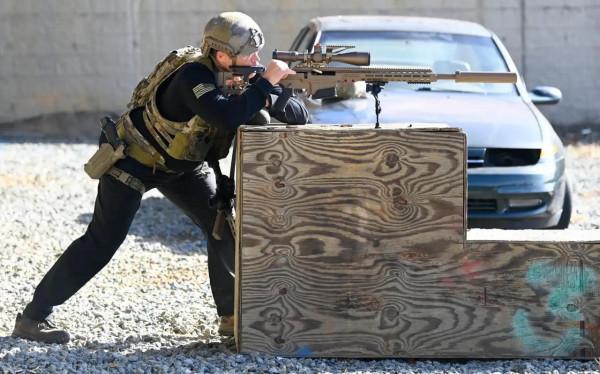 看美國陸軍綠色貝雷帽的最新狙擊步槍對射比賽