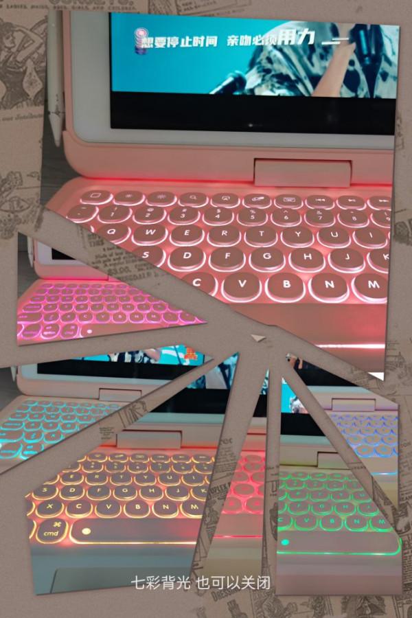 學習型iPad配件—藍芽鍵盤+滑鼠 秒變筆記本