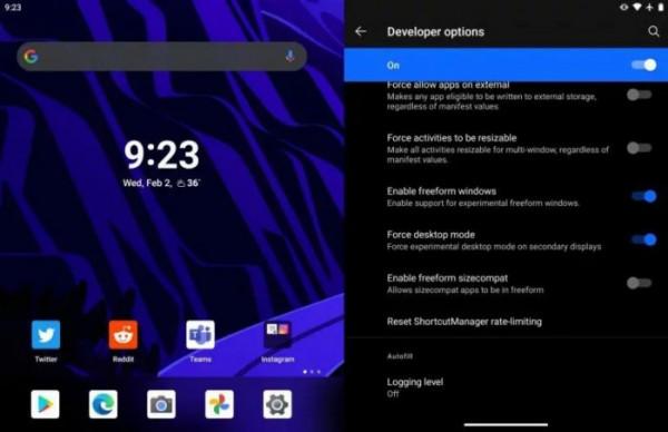 Surface Duo隱藏桌面模式體驗：仍待完善