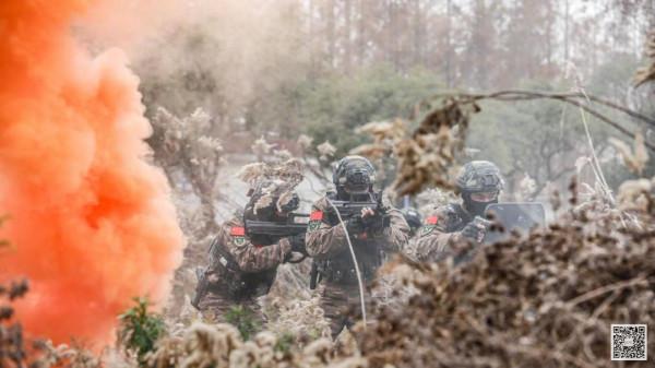 張張都是大片！直擊武警特戰隊員訓練現場