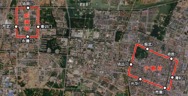 現時與清代省會以上城池圖鑑