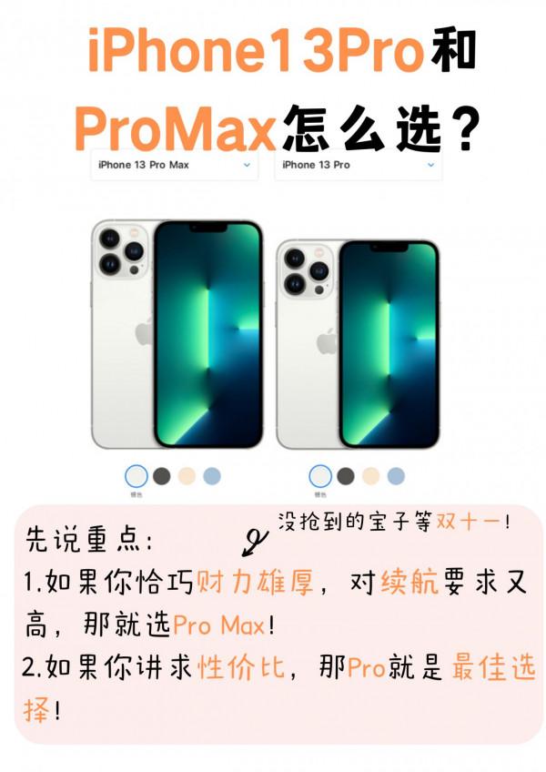 Pro和Pro Max，哪一款手機更適合自己？