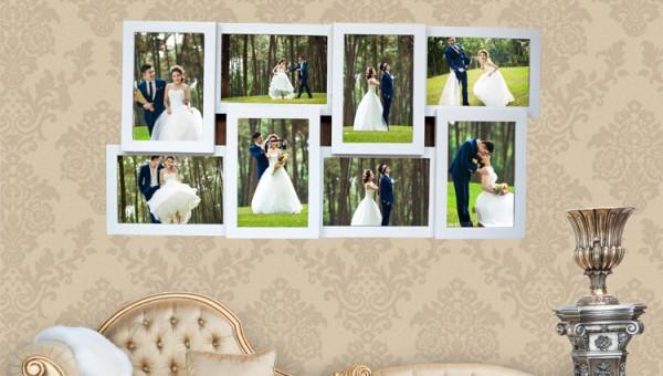 來樣加工開發樣品供客戶選擇 青業實木相框看起來好美