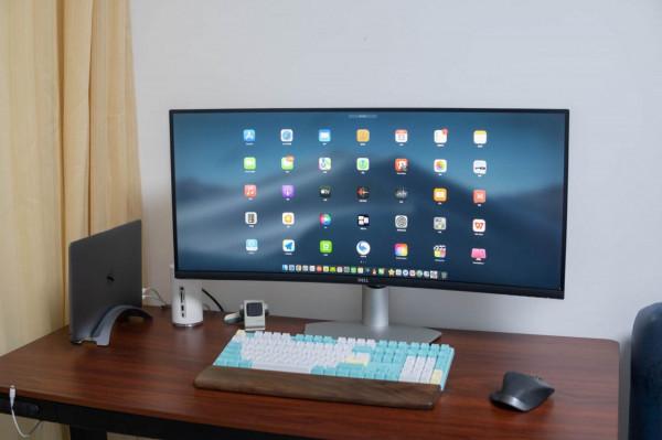 34寸曲面帶魚屏帶來的桌面新升級，戴爾S3422DW高顏值更好用