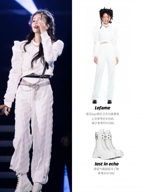 跨年晚會上的五位甜妹兒｜隔空比美